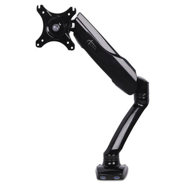 Alera® Adaptivergo Triple Arm With Usb For 32" Monitors, 360 Deg Rotation, +90--90 Deg Tilt, 90 Deg Pan, Black, Supports 15.4 Lb freeshipping - TVN Wholesale